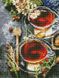 Комплектація Набір алмазної мозаїки Чай із медом Rainbow Art (EJ1370) від інтернет-магазину наборів для рукоділля Sylarozumu.com.ua