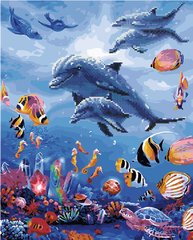 Фото Алмазна картина Підводний світ (GZS1153) (Без коробки) від інтернет-магазину картин-розмальовок Sylarozumu.com.ua