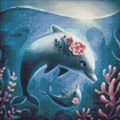 Фото Алмазна живопис Морська прогулянка Ідейка (AMO7571) від інтернет-магазину рукоділля Sylarozumu.com.ua