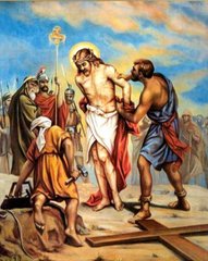 Фото Картина стразами З Ісуса здирають одяг ТМ Алмазна мозаіка (DM-453) від інтернет-магазину рукоділля Sylarozumu.com.ua