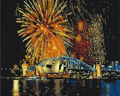 Фото Картини за номерами Сідней святкує (BSM-B52261) від інтернет-магазину картин-розмальовок Sylarozumu.com.ua