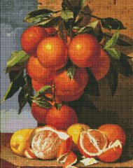Фото Картина з страз Апельсини та лимони ©Antonio Mensaque Ідейка (AMO7246) від інтернет-магазину рукоділля Sylarozumu.com.ua