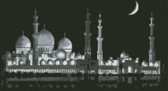 Фото Картина зі страз Нічна мечеть (39 х 72 см) Dream Art (DA-31599) від інтернет-магазину рукоділля Sylarozumu.com.ua