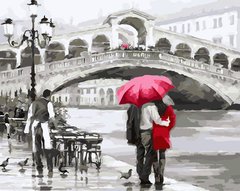 Фото Розмальовка по номерах Відображення Венеції (AS0044) ArtStory від інтернет-магазину картин-розмальовок Sylarozumu.com.ua