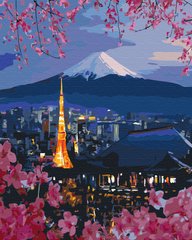 Фото Картина Розмальовка Подорож по Японії (BSM-B26047) від інтернет-магазину картин-розмальовок Sylarozumu.com.ua