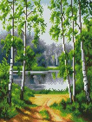 Фото Картина мозаїка Стежина до річки Rainbow Art (EJ1406) від інтернет-магазину рукоділля Sylarozumu.com.ua