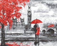 Фото Картина за номерами Прогулянка по Лондону (AS0145) ArtStory від інтернет-магазину картин-розмальовок Sylarozumu.com.ua