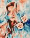 Комплектація Картини за номерами Дівчина та троянди (золоті фарби) (BJX1112) від інтернет-магазину товарів для творчості Sylarozumu.com.ua
