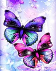Фото Картина з страз Метелики (31578) (JB24873) Діамантові ручки (GU_178121) від інтернет-магазину рукоділля Sylarozumu.com.ua
