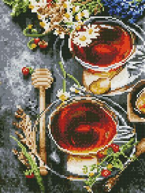 Фото Набор алмазной мозаики Чай с медом Rainbow Art (EJ1370, На подрамнике) от интернет-магазина рукоделия Sylarozumu.com.ua