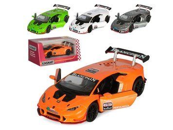Машинка Kinsmart (KT5389W) Lamborghini Huracan LP620-2 Super Trofeo настільна гра &mdash; що в комплекті | Sylarozumu.com.ua