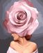 Комплектація Розмальовка по номерах Дівчина-троянда (BK-GX42091) (Без коробки) від інтернет-магазину товарів для творчості Sylarozumu.com.ua
