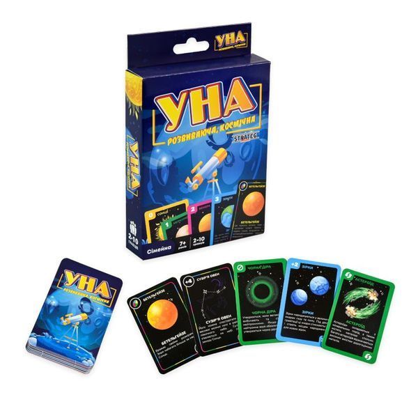 УНА Космічна (30448) настільна гра &mdash; що в комплекті | Sylarozumu.com.ua