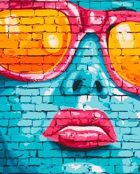 Фото ACR-B-10248-AC Картина за номерами Street art girl 40 х 50 см ArtCraft від інтернет-магазину картин-розмальовок Sylarozumu.com.ua