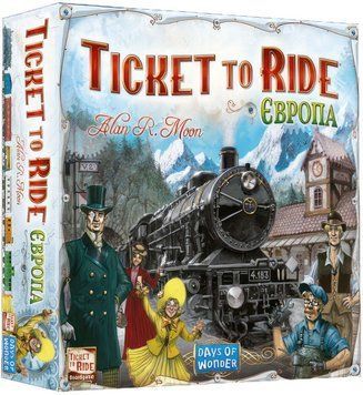 Билет на поезд: Европа (Ticket to ride: Europe) настольная игра и пример комплектации | Sylarozumu.com.ua