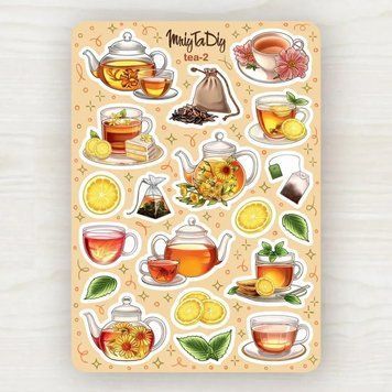 Стикеры с наклейками MriyTaDiy, Tea-2