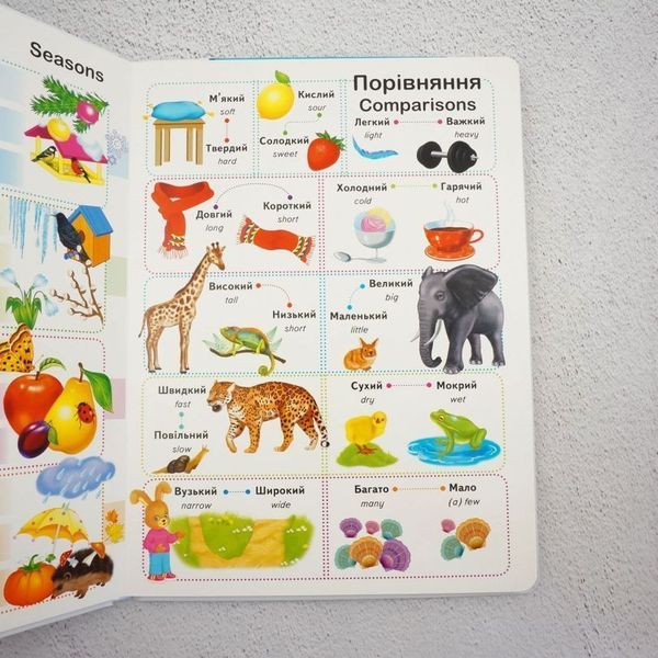 Первые знания малыша + английский книга в магазине Sylarozumu.com.ua