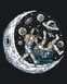 Комплектация Картина по номерам Лунные герои (BSM-B52463) от интернет-магазина товаров для творчества Sylarozumu.com.ua
