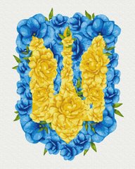 Фото Малювання по номерам Квітучий герб ©Svetlana Drab (BSM-B53146) від інтернет-магазину картин-розмальовок Sylarozumu.com.ua