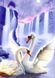 Комплектація Картина з страз Пара лебедів ТМ Алмазна мозаіка (DM-047) від інтернет-магазину наборів для рукоділля Sylarozumu.com.ua