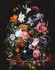 Комплектация Раскраски по номерам Ваза с цветами и ягодами © Jan Davidsz. de Heem (KH3208) Идейка от интернет-магазина товаров для творчества Sylarozumu.com.ua