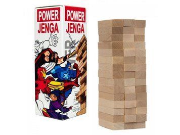 Power Jenga (PL 32104) 45 елем. настільна гра &mdash; що в комплекті | Sylarozumu.com.ua