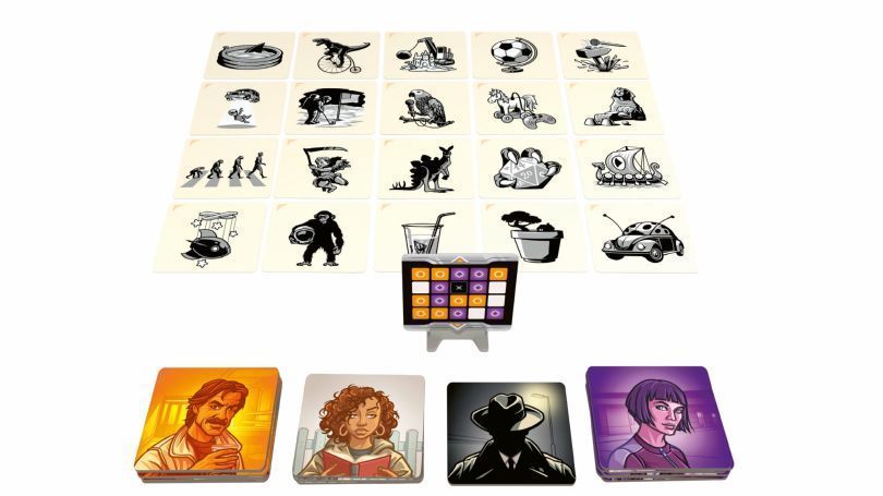 Кодові імена: Малюнки 2025 (Codenames: Pictures) настільна гра &mdash; що в комплекті | Sylarozumu.com.ua