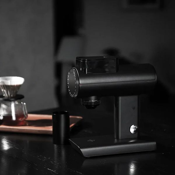 TimeMore Sculptor 078 кавомолка електрична під фільтр каву | Turbo Burrs 78мм - Матовий чорний