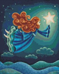 Фото Алмазная картина Звездный ангел ©Elena Schweitzer Идейка (AMO7569, На подрамнике) от интернет-магазина рукоделия Sylarozumu.com.ua