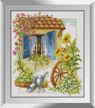 Фото Картина з страз В саду Dream Art (DA-31264) від інтернет-магазину рукоділля Sylarozumu.com.ua