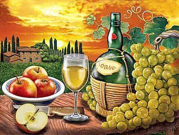 Фото Картина з страз Вино soave ТМ Алмазна мозаіка (DMF-226) від інтернет-магазину рукоділля Sylarozumu.com.ua