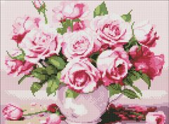 Фото Набір алмазної вишивки Рожеві троянди ©art_selena_ua Ідейка (AMO7906) від інтернет-магазину рукоділля Sylarozumu.com.ua