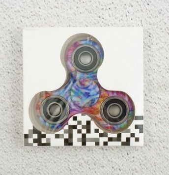 Спинер Tri Fidget (Цветной Радужный)
