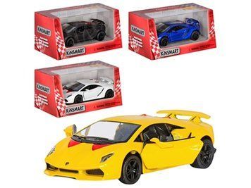 Kinsmart Машинка инерционная (КТ5359W) Lamborghini Sesto Elemento настольная игра и пример комплектации | Sylarozumu.com.ua