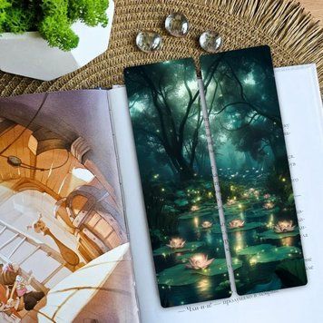 Закладка для книг MriyTaDiy, art bm-77 Лотосова Тиша
