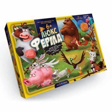 Гра настільна "Ферма ЛЮКС" (G-FL-UA-01 / G-FL-01-02) настільна гра &mdash; що в комплекті | Sylarozumu.com.ua
