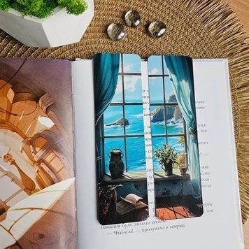 Закладка для книг MriyTaDiy, art bm-06, Окно на море