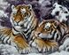 Комплектація Алмазна техніка Пара тигрів у снігу My Art (MRT-TN1020) від інтернет-магазину наборів для рукоділля Sylarozumu.com.ua