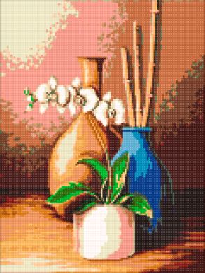 Фото Картина из страз Белая орхидея ТМ Алмазная мозаика (DMF-310, ) от интернет-магазина рукоделия Sylarozumu.com.ua
