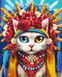 Комплектація Картини за номерами Кішка україночка ©Маріанна Пащук (BSM-B53126) від інтернет-магазину товарів для творчості Sylarozumu.com.ua