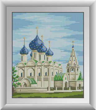 Фото Картина из страз Cобор Рождества Богородицы (полная зашивка, квадратные камни) Dream Art (DA-30246, ) от интернет-магазина рукоделия Sylarozumu.com.ua