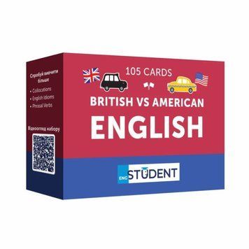 Картки для вивчення - British vs American English настільна гра &mdash; що в комплекті | Sylarozumu.com.ua