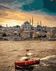 Фото Картина по номерам Очаровательный Стамбул (BRM43962) от интернет-магазина картин-раскрасок Sylarozumu.com.ua