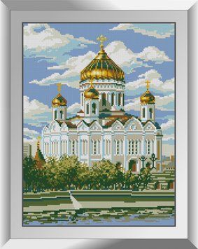 Фото Картина з страз Храм Dream Art (DA-31268) від інтернет-магазину рукоділля Sylarozumu.com.ua