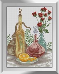 Фото Картина из страз Натюрморт с розами Dream Art (DA-31468, ) от интернет-магазина рукоделия Sylarozumu.com.ua