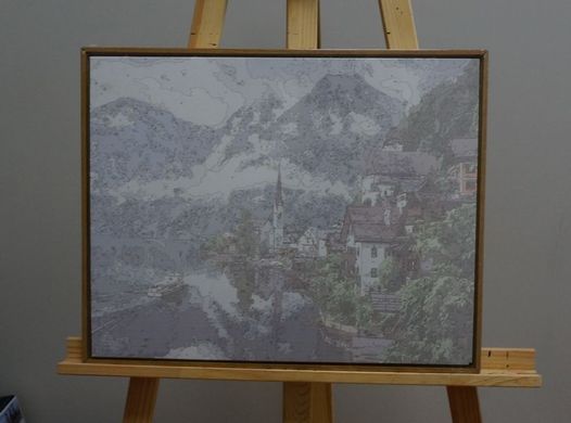 Уценка Картина по номерам Швейцарские Альпы (NB352R) Babylon
