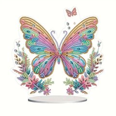 Алмазна мозайка на підставці кольоровий метелик НікіТошка (PID188)