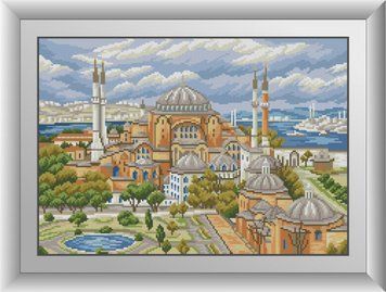 Фото Картина из страз Святая София Dream Art (DA-30617, ) от интернет-магазина рукоделия Sylarozumu.com.ua