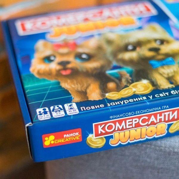 Комерсанти Junior (10120162У) настільна гра &mdash; що в комплекті | Sylarozumu.com.ua