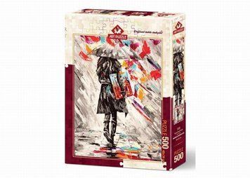 Пазлы для взрослых Art Puzzle Искусствовед, 500 эл. настольная игра и пример комплектации | Sylarozumu.com.ua